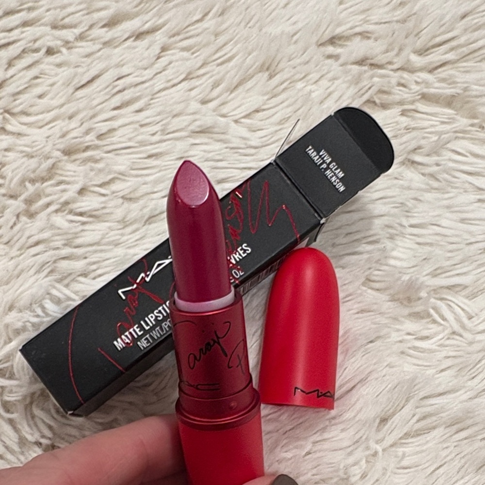 Viva glam Taraji P Henson MAC Cosmetics Matte Lipstick
